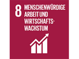 UN 8 - Menschenwürdige Arbeit und Wirtschaftswachstum